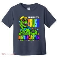 I'm Ready to Crush Kindergarten Dinosaur 1st Day of School Toddler T-Shirt thumb 0