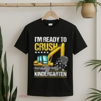 I'm Ready To Crush Kindergarten Construction Vehicle T-Shirt thumb 2
