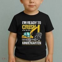 I'm Ready To Crush Kindergarten Construction Vehicle Toddler T-Shirt thumb 2