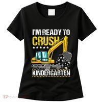 I'm Ready To Crush Kindergarten Construction Vehicle Women's T-Shirt thumb 0