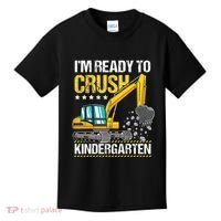 I'm Ready To Crush Kindergarten Construction Vehicle Kids T-Shirt thumb 0