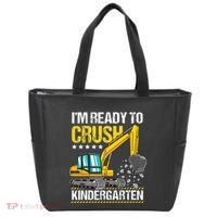 I'm Ready To Crush Kindergarten Construction Vehicle Tote Bag thumb 0