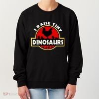 I Raise Tiny Dinosaurs Chicken Lover Gift Women's Sweatshirt thumb 0