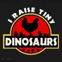 I Raise Tiny Dinosaurs Chicken Lover Gift Pajama Set thumb 2