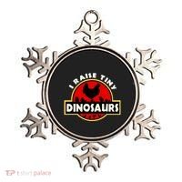 I Raise Tiny Dinosaurs Chicken Lover Gift Ornament thumb 0