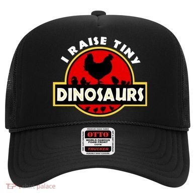 I Raise Tiny Dinosaurs Chicken Lover Gift Hat