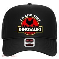 I Raise Tiny Dinosaurs Chicken Lover Gift Hat thumb 0