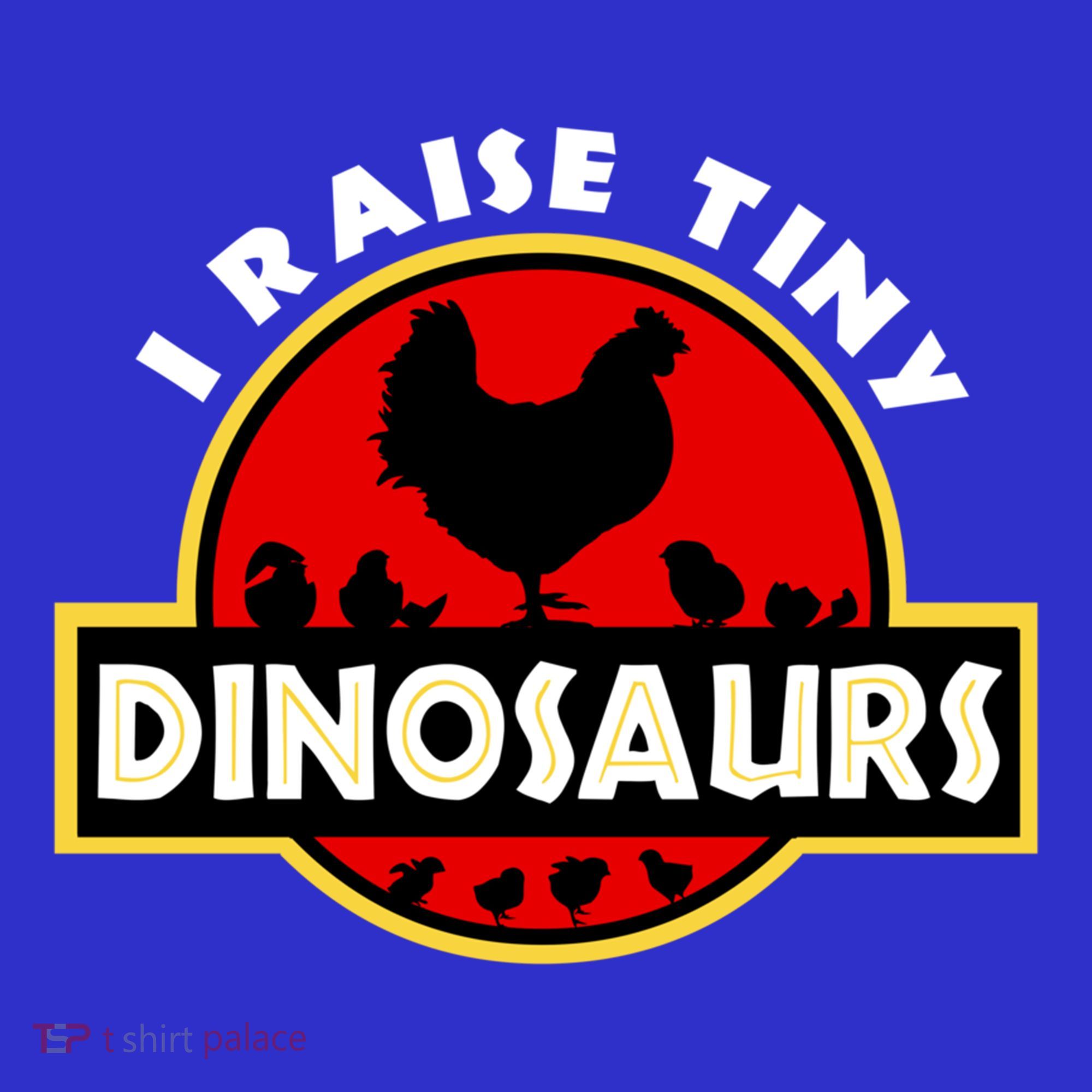 I Raise Tiny Dinosaurs Chicken Lover Gift Long Sleeve Shirt