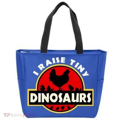 I Raise Tiny Dinosaurs Chicken Lover Gift Tote Bag