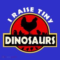 I Raise Tiny Dinosaurs Chicken Lover Gift Tote Bag thumb 4