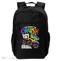 I'm Ready To Crush 1st Grade Dinosaur Back To School Backpack thumb 0