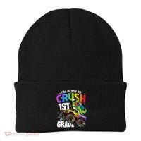 I'm Ready To Crush 1st Grade Dinosaur Back To School Beanie thumb 0