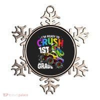 I'm Ready To Crush 1st Grade Dinosaur Back To School Ornament thumb 0