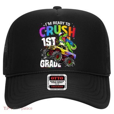I'm Ready To Crush 1st Grade Dinosaur Back To School Hat