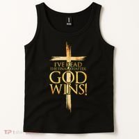 IVe Read The Final Chapter God Wins Christian Faith Cross Tank Top thumb 2