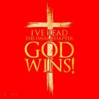 IVe Read The Final Chapter God Wins Christian Faith Cross Santa Hat thumb 1