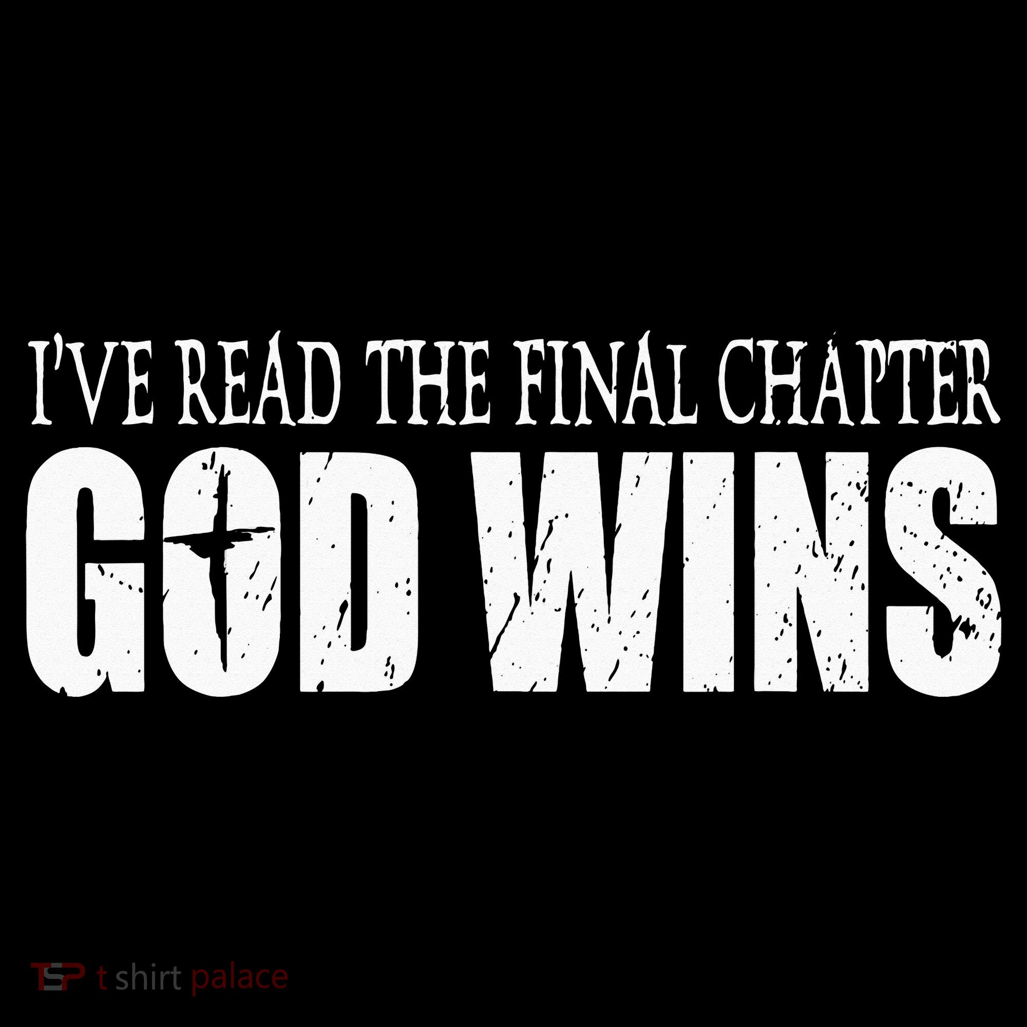 I've Read the Final Chapter God Wins Christian Women's Hoodie