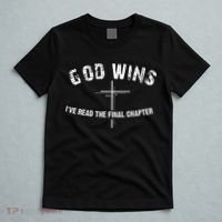 I've Read The Final Chapter God Wins T-Shirt thumb 5