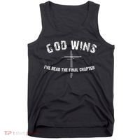 I've Read The Final Chapter God Wins Tank Top thumb 0
