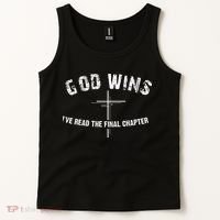 I've Read The Final Chapter God Wins Tank Top thumb 2