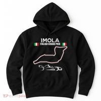 Imola Race Track Formula Racing Car Italian Hoodie thumb 0
