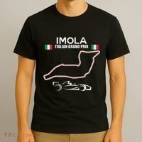 Imola Race Track Formula Racing Car Italian T-Shirt thumb 3