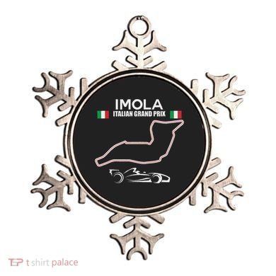 Imola Race Track Formula Racing Car Italian Ornament