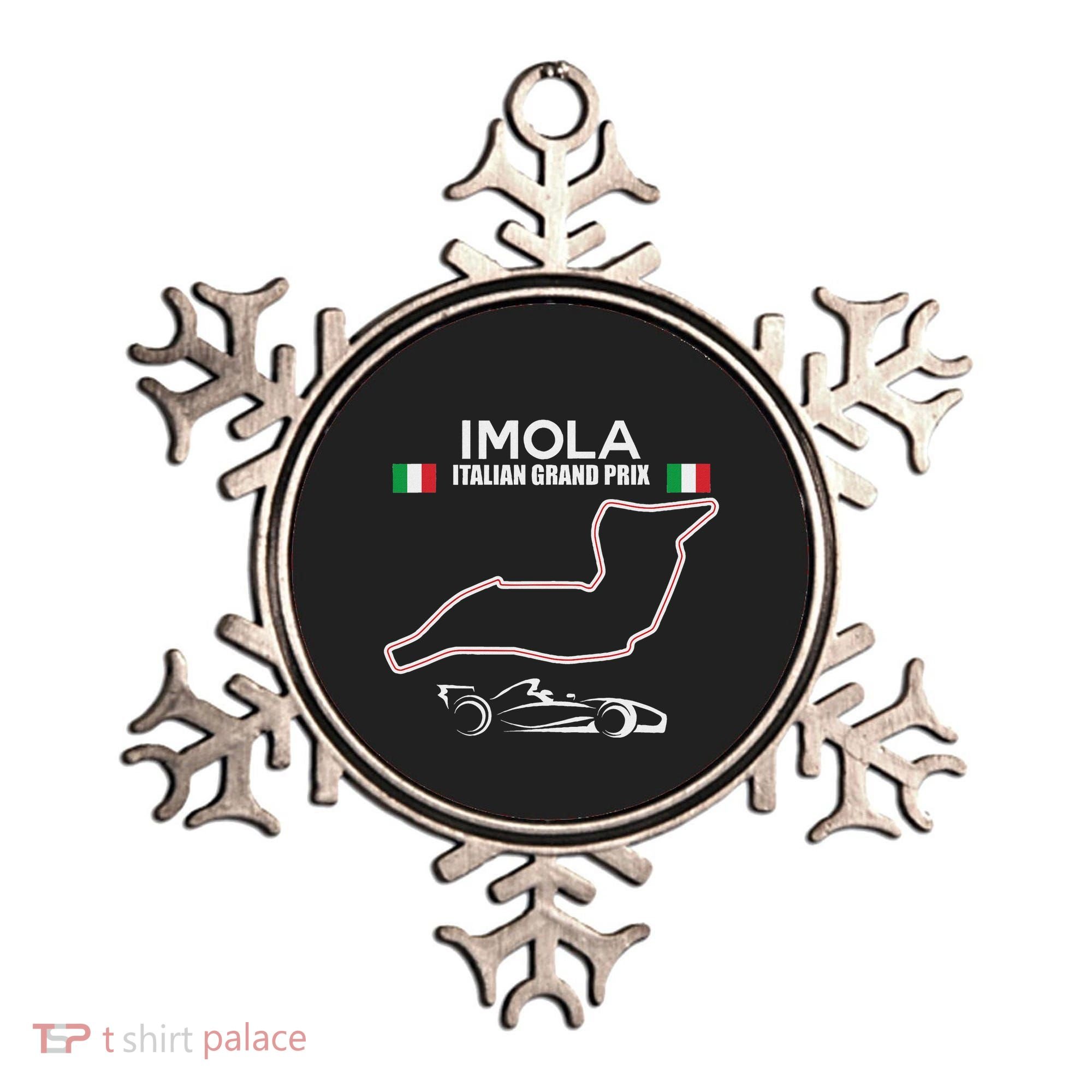 Imola Race Track Formula Racing Car Italian Ornament