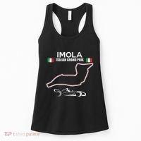 Imola Race Track Formula Racing Car Italian Women's Tank Top thumb 0