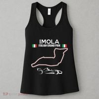 Imola Race Track Formula Racing Car Italian Women's Tank Top thumb 3
