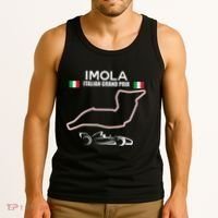 Imola Race Track Formula Racing Car Italian Tank Top thumb 3