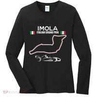 Imola Race Track Formula Racing Car Italian Women's Long Sleeve Shirt thumb 0