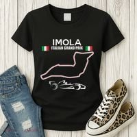 Imola Race Track Formula Racing Car Italian Women's T-Shirt thumb 3