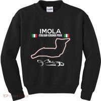Imola Race Track Formula Racing Car Italian Kids Sweatshirt thumb 0