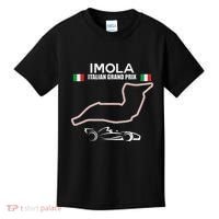 Imola Race Track Formula Racing Car Italian Kids T-Shirt thumb 0