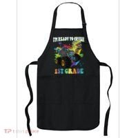 Im Ready To Crush 1st Grade Dinosaur Back To School Apron thumb 0