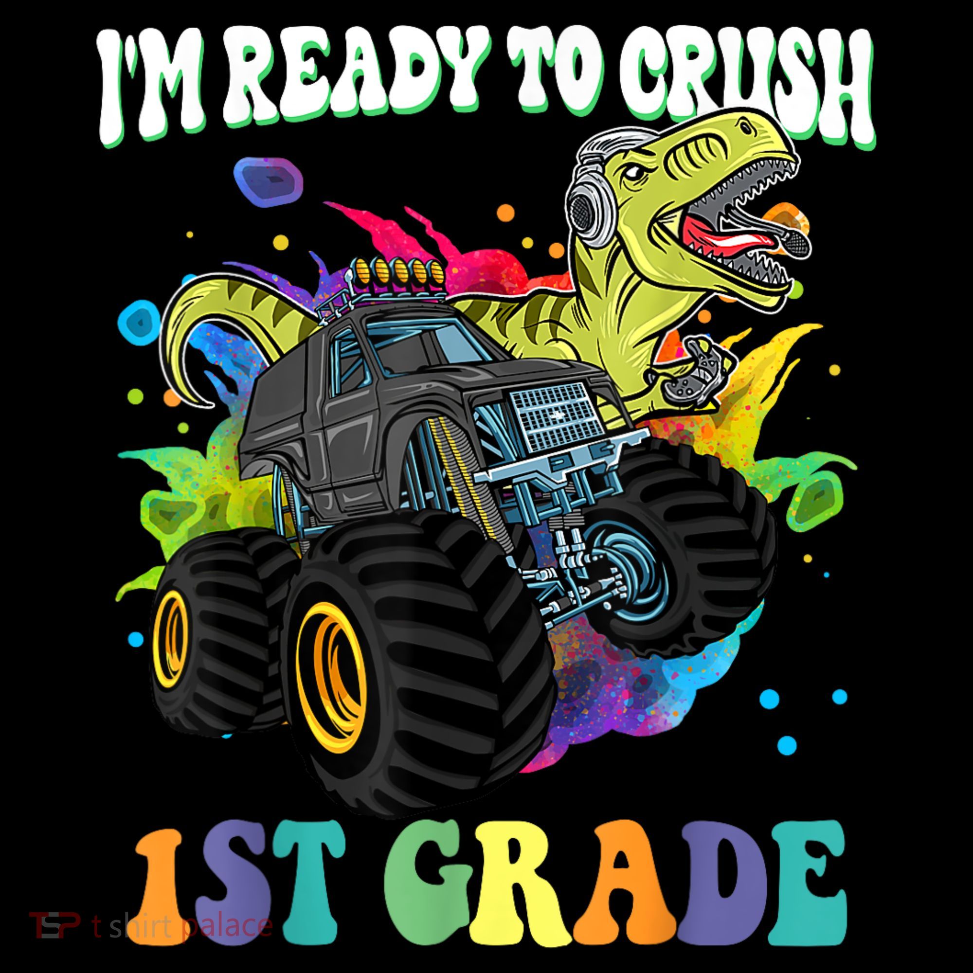 Im Ready To Crush 1st Grade Dinosaur Back To School Coffee Mug