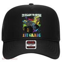 Im Ready To Crush 1st Grade Dinosaur Back To School Hat thumb 0