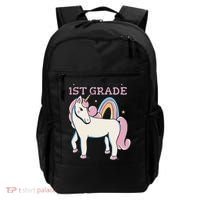 I'm Ready To Crush 1st Grade Rainbow Unicorn Backpack thumb 0