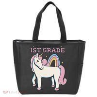I'm Ready To Crush 1st Grade Rainbow Unicorn Tote Bag thumb 0