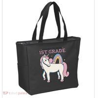 I'm Ready To Crush 1st Grade Rainbow Unicorn Tote Bag thumb 2