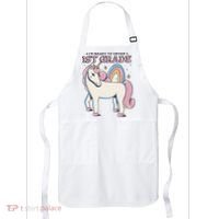 I'm Ready To Crush 1st Grade Rainbow Unicorn Apron thumb 0