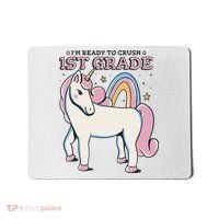 I'm Ready To Crush 1st Grade Rainbow Unicorn Mousepad thumb 0