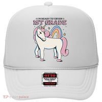 I'm Ready To Crush 1st Grade Rainbow Unicorn Hat thumb 0