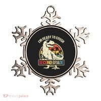 I'm Ready To Crush 2nd Grade Dinosaur T Rex Back To School Ornament thumb 0