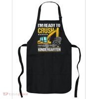 I'm Ready To Crush Kindergarten Construction Vehicle Boy Apron thumb 0