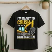 I'm Ready To Crush Kindergarten Construction Vehicle Boy T-Shirt thumb 2