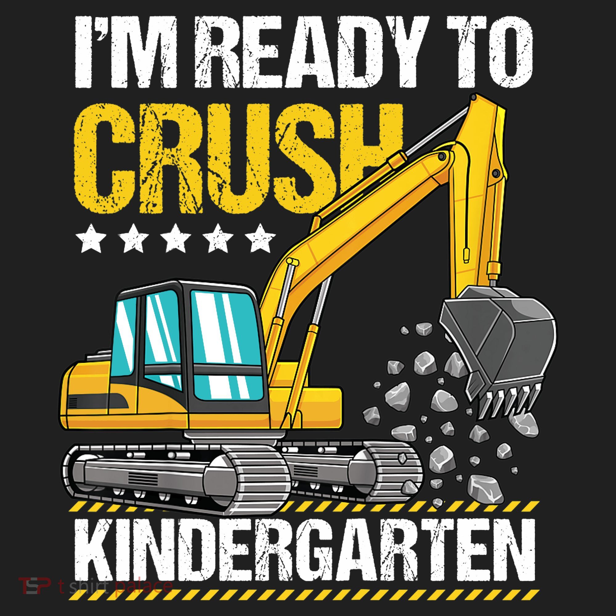 I'm Ready To Crush Kindergarten Construction Vehicle Boy Beanie