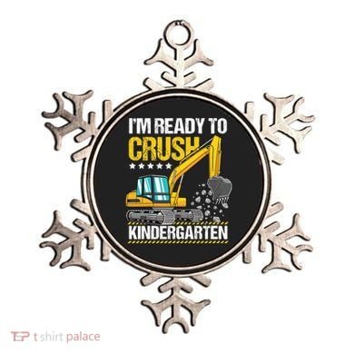 I'm Ready To Crush Kindergarten Construction Vehicle Boy Ornament