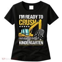 I'm Ready To Crush Kindergarten Construction Vehicle Boy Women's T-Shirt thumb 0